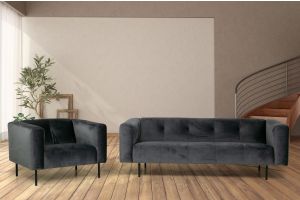 Dīvānu komplekts - Como ar pufu