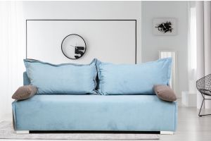 3-vietīgs dīvāns - Mono (Izvelkams ar veļas kasti)
