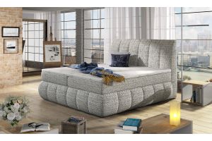 Boxspring bed - Vincenzo-P (With laundry compartment)
