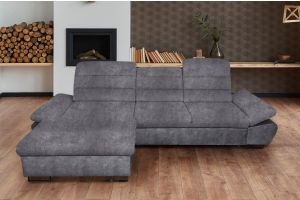 Corner sofa - Roma (Pull-out with laundry compartment)