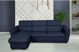 Corner sofa - Benito (Pull-out with laundry compartment)