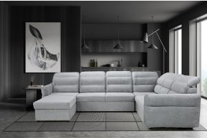 U shape sofa - Ancona-P (Pull-out with laundry compartment)