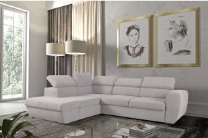 Corner sofa XL - Emporio (Pull-out with laundry compartment)