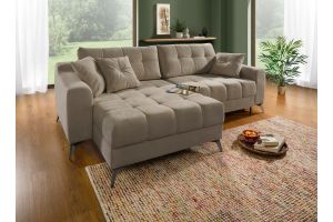 Corner sofa with changeable corner - Moderna (Pull-out with storage box)