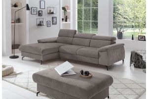 Corner sofa - Komaris with hocker