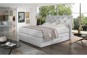 Boxspring bed - Mirabel (With laundry compartment)