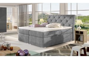 Boxspring bed - Balvin (With laundry compartment)