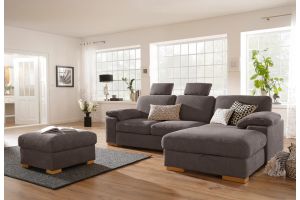 Corner sofa - Ventura (Pull-out with storage box)