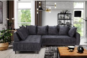 Corner sofa XL - Amelia (Pull-out with laundry compartment)