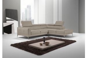 Leather corner sofa XL - Claudie