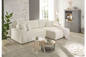 Corner sofa - Sherwood (Pull-out with laundry compartment)