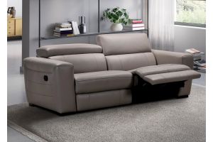 Ādas 3-vietīgs dīvāns - Revolution