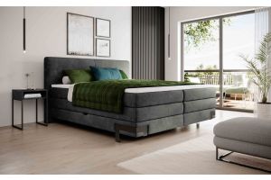 Boxspring bed - Valente (With laundry compartment)