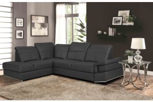 Corner sofa XL - Chiara (Pull-out with laundry compartment)