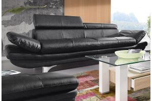 Leather 3 seat sofa - Enterprise