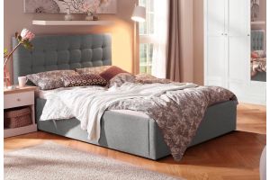 Upholstered bed 140x200 - Hamar