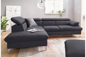 Leather corner sofa XL - Caluso