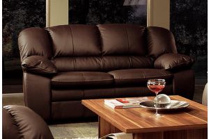 Leather 2 seat sofa - Casino