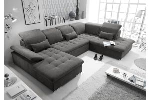 U shape sofa - Wayne (Pull-out with storage box)