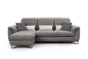 Corner sofa - Giovani (Pull-out with laundry compartment)