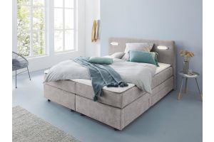Boxspring bed 180x200 - Luan (With laundry compartment)