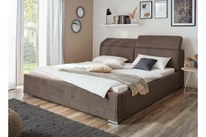 Upholstered bed 200x200 - Hed with bed slat (With laundry compartment)