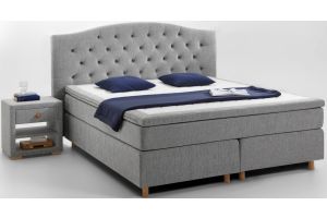 Kontinentālā gulta ar matračiem 180x200