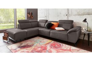Leather corner sofa XL - Athene
