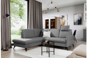 Corner sofa XL - Lukka Long (Pull-out with laundry compartment)