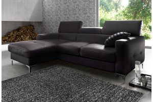 Leather corner sofa - Sammy