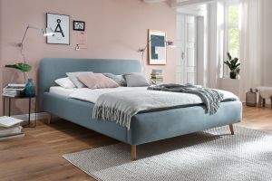 Upholstered bed 180x200 - Mattis with bed slat