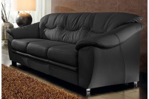 Leather sofa-bed - Savona (Pull-out)