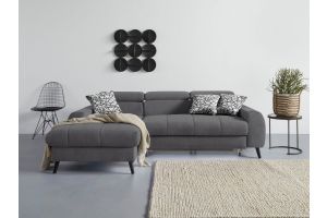 Corner sofa - Mia (Pull-out with laundry compartment)