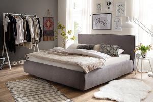 Kровать с обивкой 180x200 - Milan с ламелями