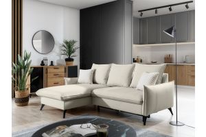 Corner sofa - Modica (Pull-out with laundry compartment)