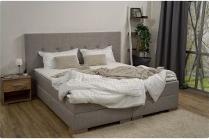 Boxspring bed 180x200 - Northeim (With laundry compartment)