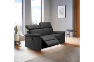 Leather 2 seat sofa - Pareli