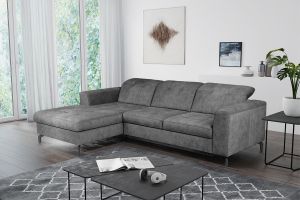 Corner sofa - Paula (Pull-out with laundry compartment)
