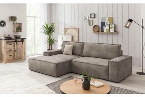 Corner sofa - Sherwood (Pull-out with laundry compartment)