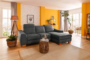 Corner sofa - Dundee (Pull-out with laundry compartment)