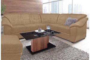 Leather corner sofa XL - Savona (Pull-out)
