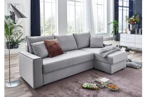 Corner sofa - Jordan (Pull-out with laundry compartment)