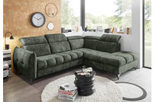 Corner sofa XL - Togo (Pull-out with laundry compartment)