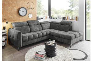 Corner sofa XL - Togo (Pull-out with laundry compartment)