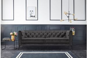 trīsvietīgs chesterfield stila dīvāns