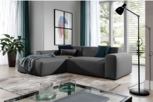 Corner sofa - Zeus (Pull-out with laundry compartment)