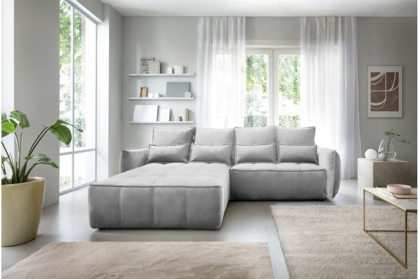 Corner sofa - Campo (Pull-out with storage box)