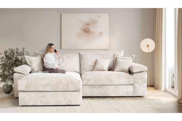 Corner sofa with changeable corner - Cosy XXL