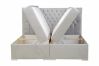 Boxspring bed 180x200 - Dalia (Pull-out with laundry compartment)