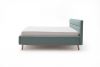 Upholstered bed 180x200 - Lotte with bed slat (with laundry compartment)
